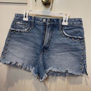 Abercrombie & Fitch - High Waisted Jean Shorts